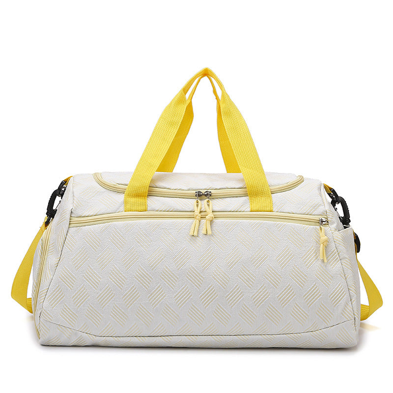 Stylish Textured Travel Duffel Bag Stornfield