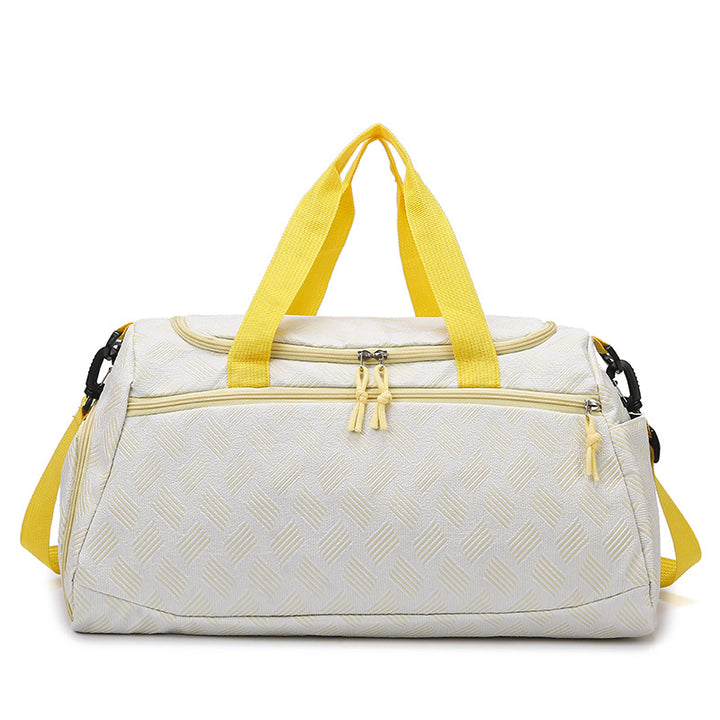 Stylish Textured Travel Duffel Bag Stornfield