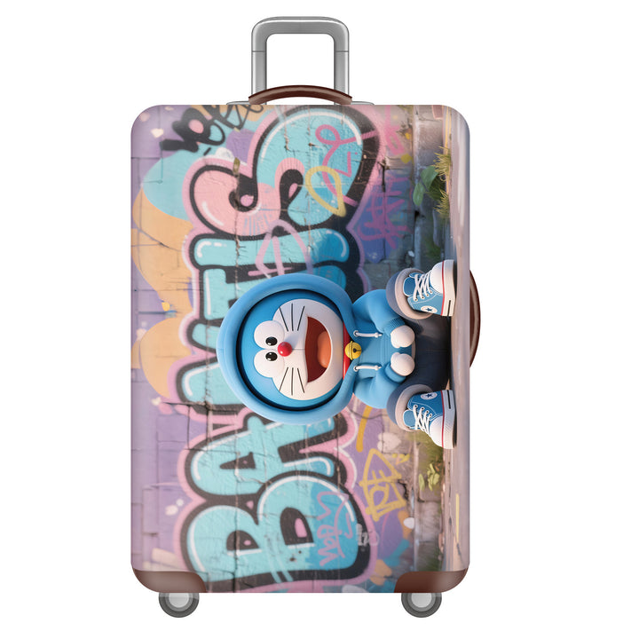 Unisex hard-shell suitcase with cheerful dinosaur motif Stornfield