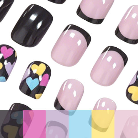 Artistic Heart Pattern Nail Art Stornfield