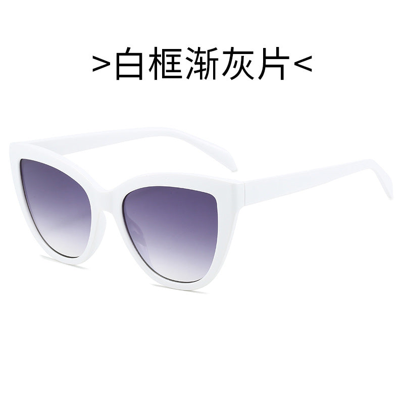Women's Cat-Eye Sunglasses with Transparent Frame and UV Protection Stornfield