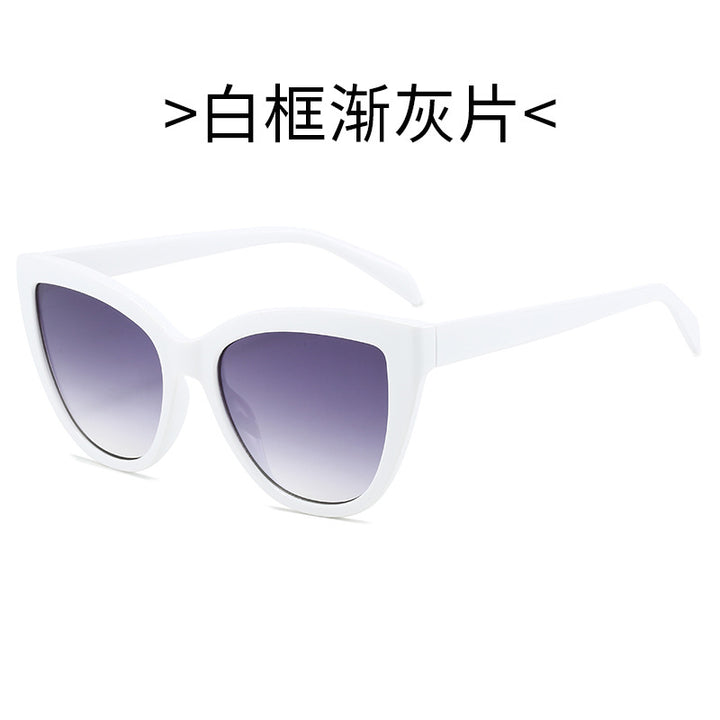 Women's Cat-Eye Sunglasses with Transparent Frame and UV Protection Stornfield