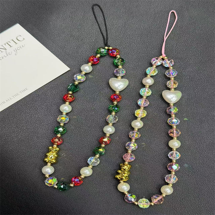 Colorful Beaded Charm Necklace Stornfield