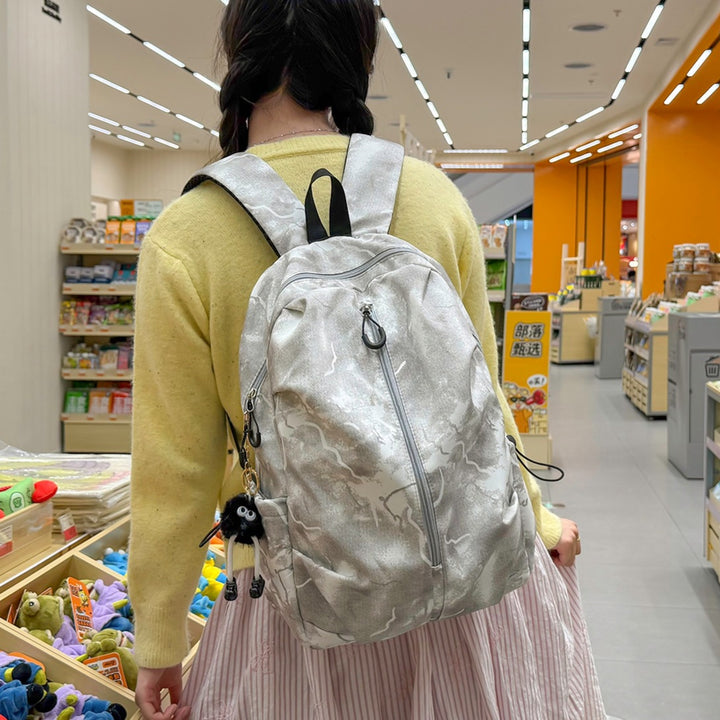 Multifunctional Casual Backpack with Unique Texture Stornfield
