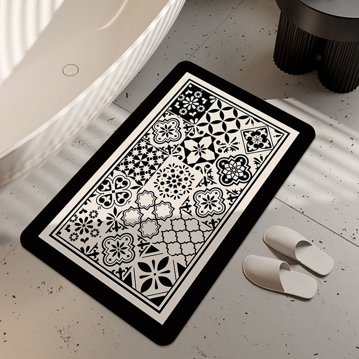 Inspirational Quote Bath Rug
