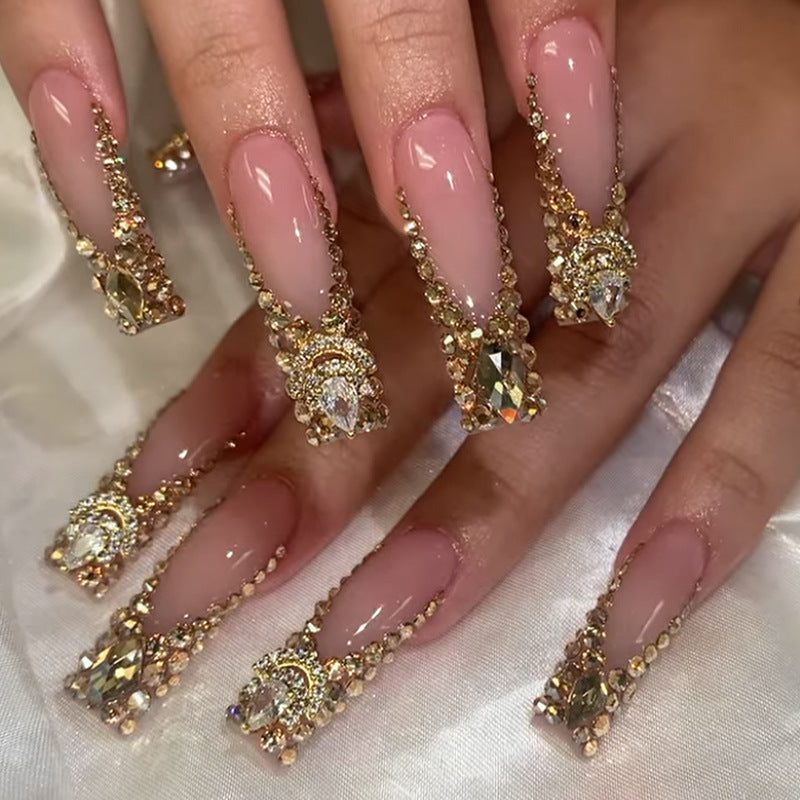 Art nail set with glitter decorations Stornfield
