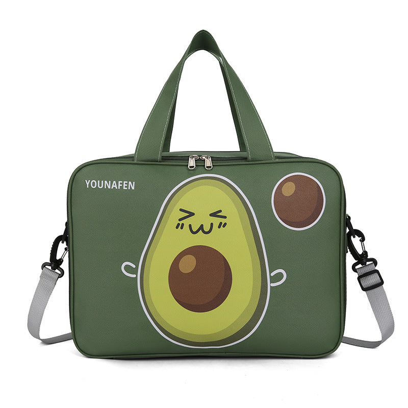 Adorable Cat Print Messenger Bag