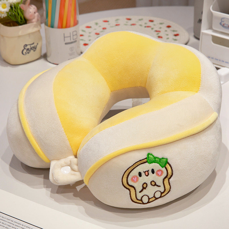 Ergonomic neck pillow with panda motif Stornfield