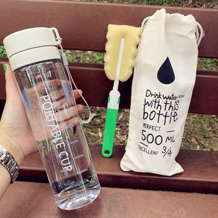 Women's portable water bottle with practical cleaning system Stornfield