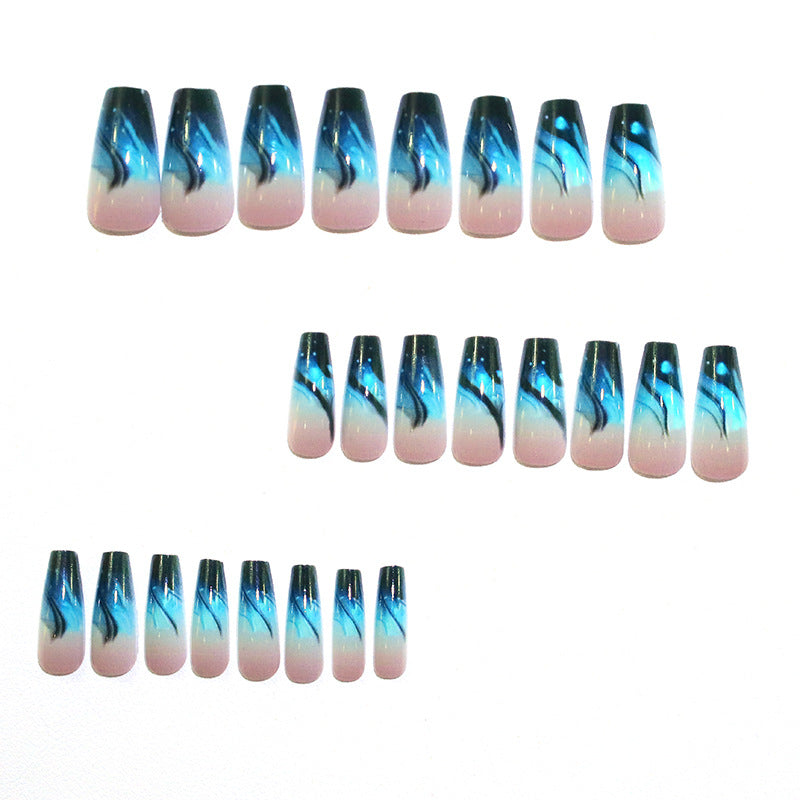 Artistic Long Acrylic Nail Extensions Stornfield
