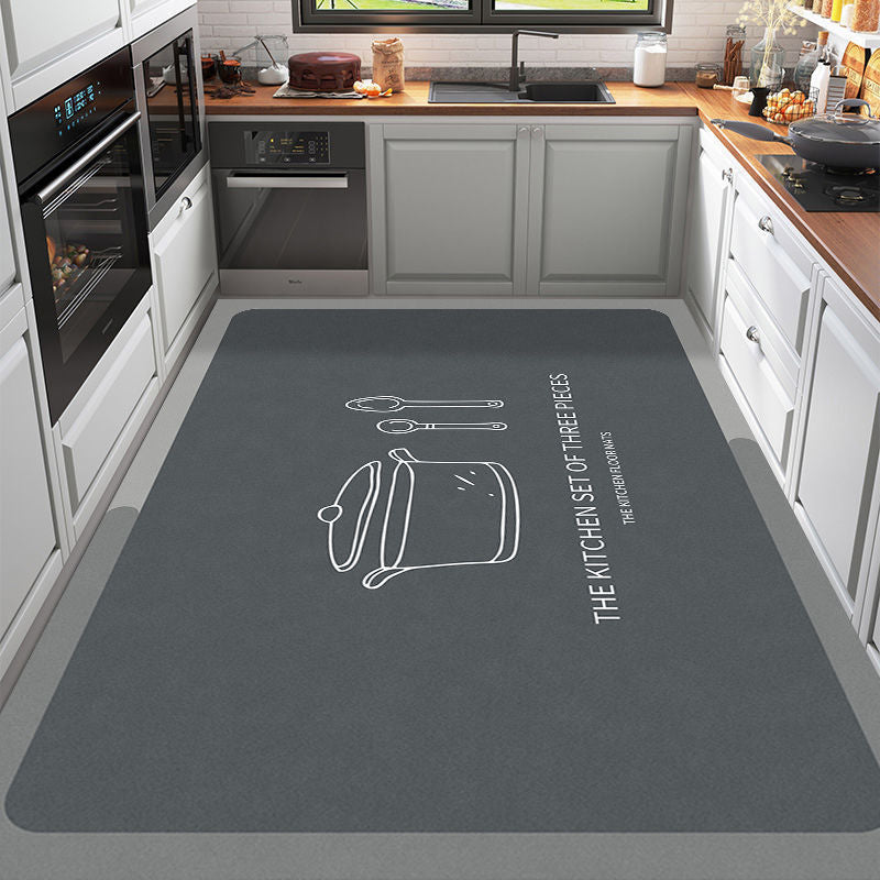 Kitchen Bakery-Themed Comfort Mat
