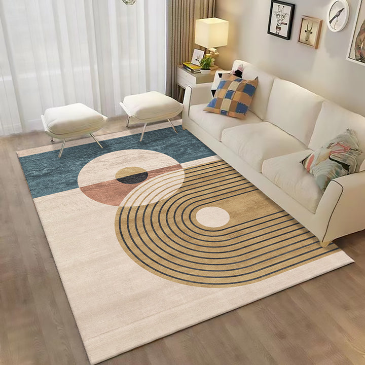 Geometric Pattern Area Rug for Home