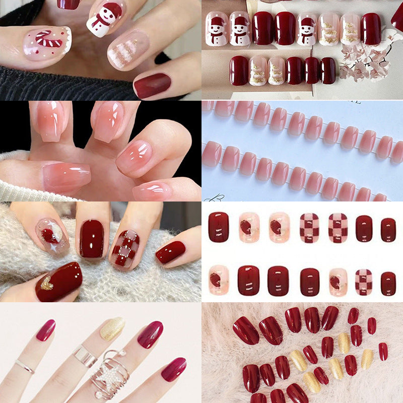 Premium Press-On Nail Extensions Stornfield