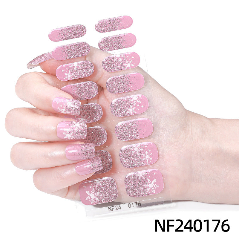 Festive-Themed Nail Art Stickers