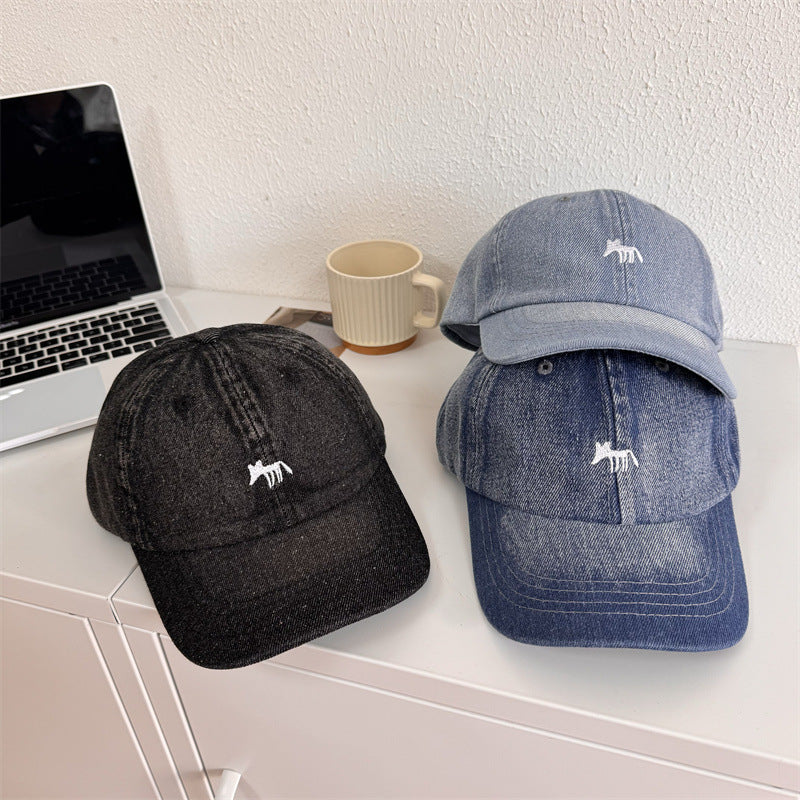 Men's Casual Graphic Denim Baseball Cap Stornfield