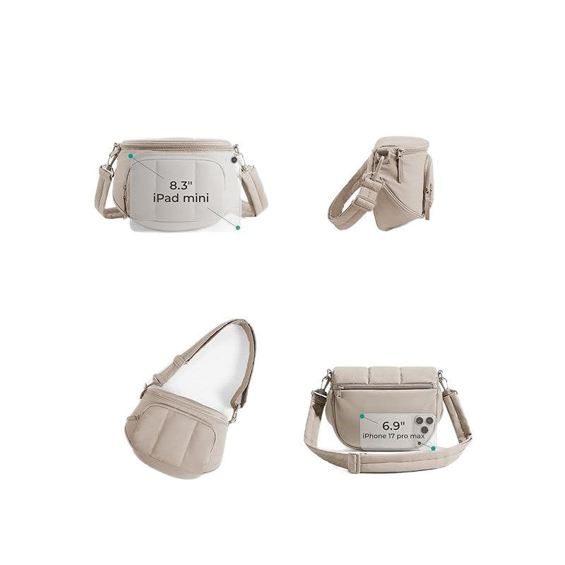 Stylish shoulder bag with detachable shoulder strap and versatile compartments Stornfield