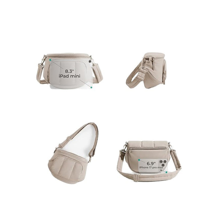 Stylish shoulder bag with detachable shoulder strap and versatile compartments Stornfield