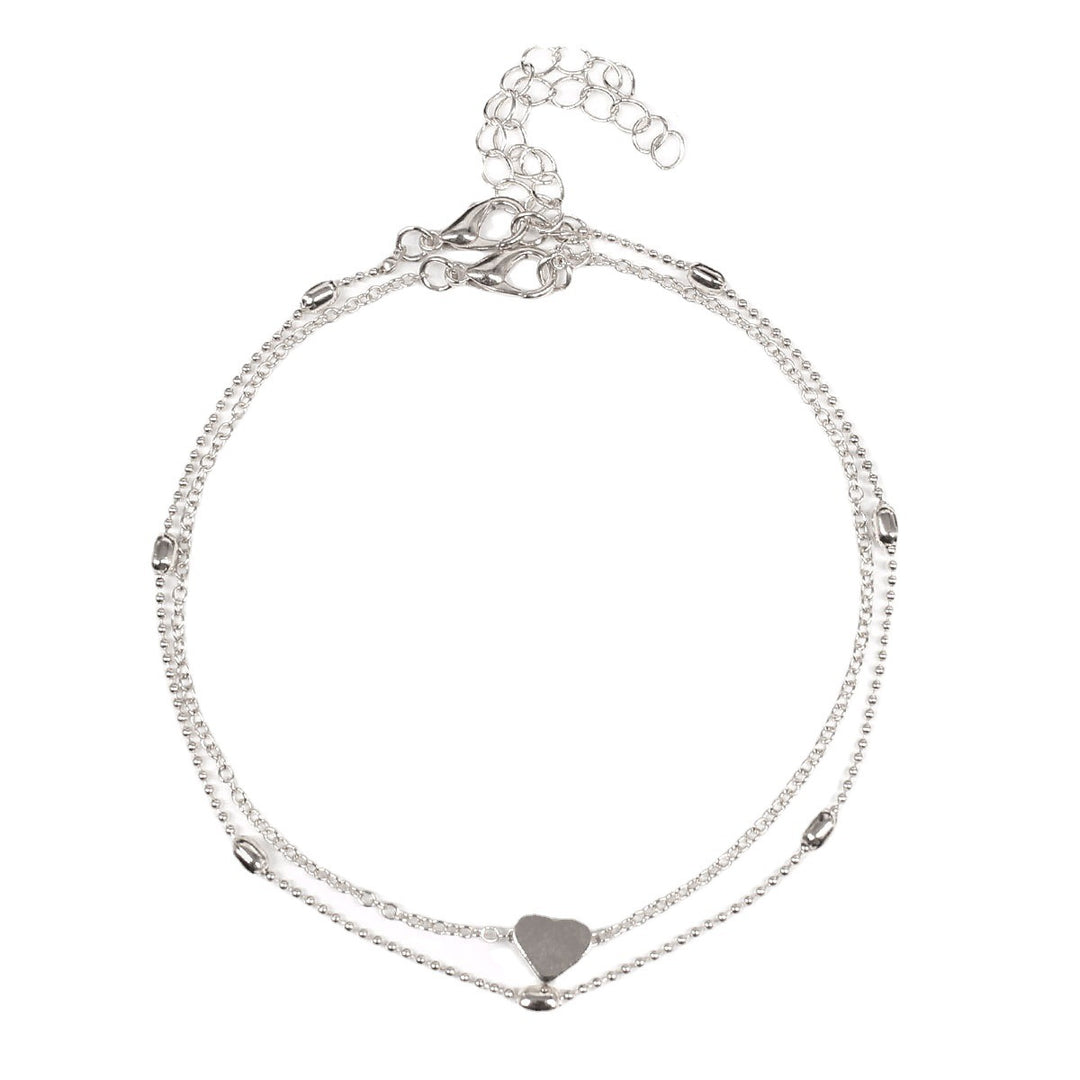Double Layered Heart Charm Necklace Stornfield