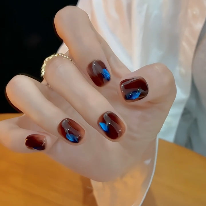 Artificial Nails in Modern Gradient Colors Stornfield