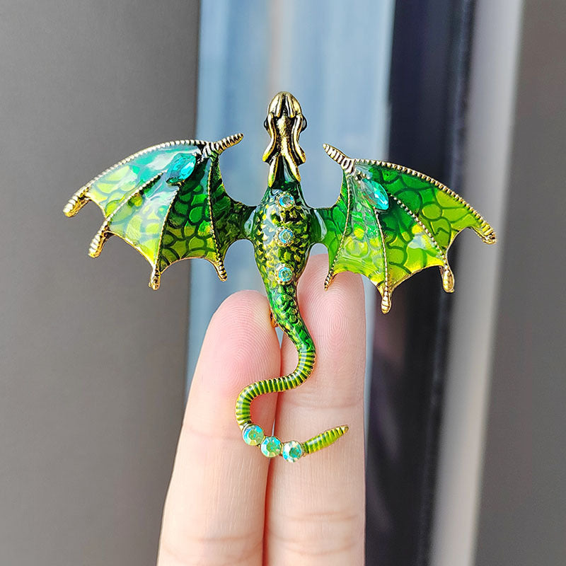 Decorative Dragon Brooch Stornfield