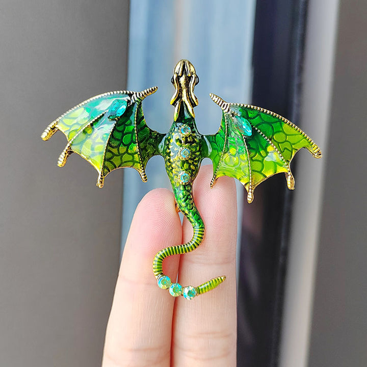 Decorative Dragon Brooch Stornfield