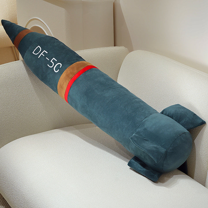 Plush Neck Support Pillow in Rocket Design Stornfield