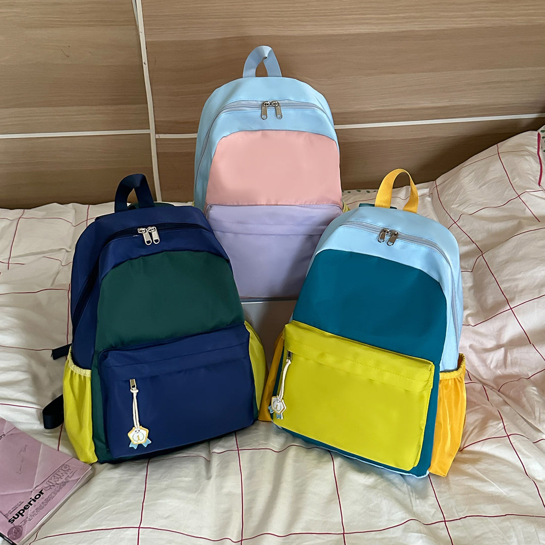 Multifunctional Colorblock Backpack Stornfield