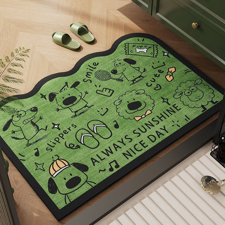 Playful Animal-Themed Entry Mat