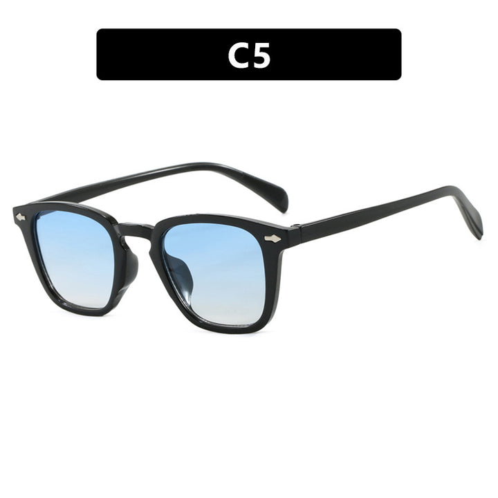 Women’s modern square sunglasses with mirrored UV protection Stornfield