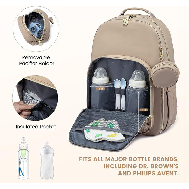 Multi-functional backpack with detachable organizer Stornfield