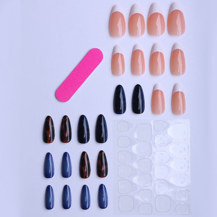 Artificial Nails in Eccentric Design with Creative Accents Stornfield