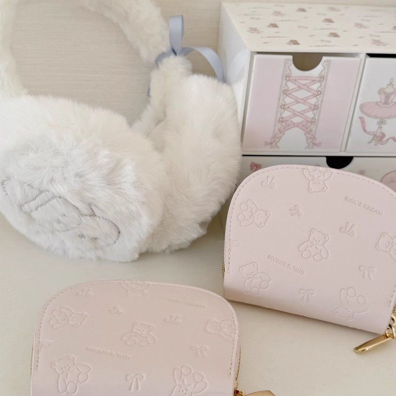 Cute Cartoon-Embossed Mini Pouch Stornfield