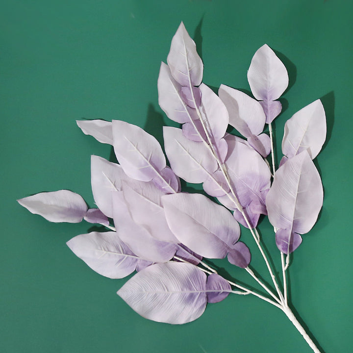 Elegant Faux Leaf Stem Arrangement
