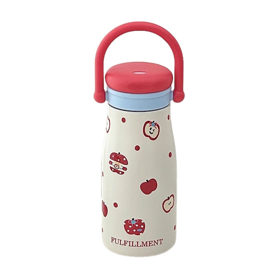 Women’s creative drinking bottle with funny design and practical cord Stornfield