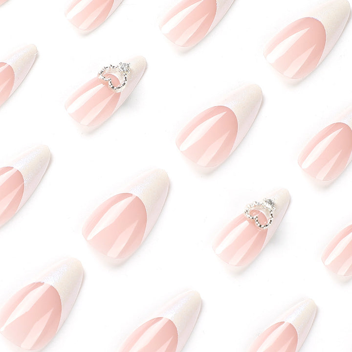 Artistic nail decoration with hearts Stornfield
