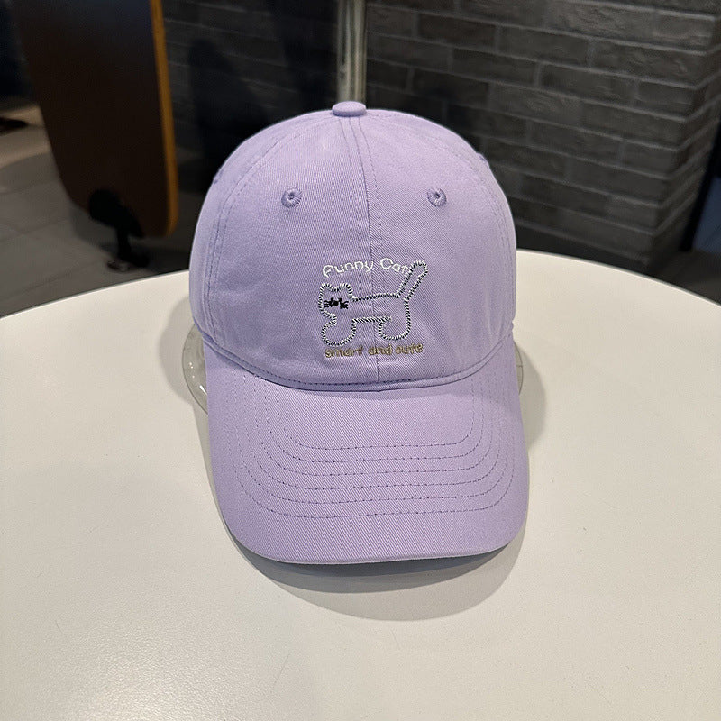 Women's Playful Cat-Themed Baseball Cap Stornfield