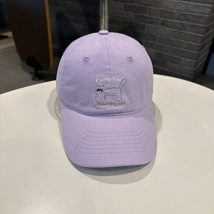 Women's Playful Cat-Themed Baseball Cap Stornfield