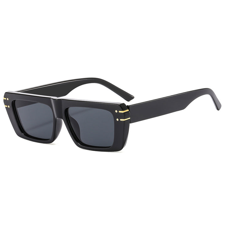 Women's fashionable square sunglasses with shiny accents Stornfield