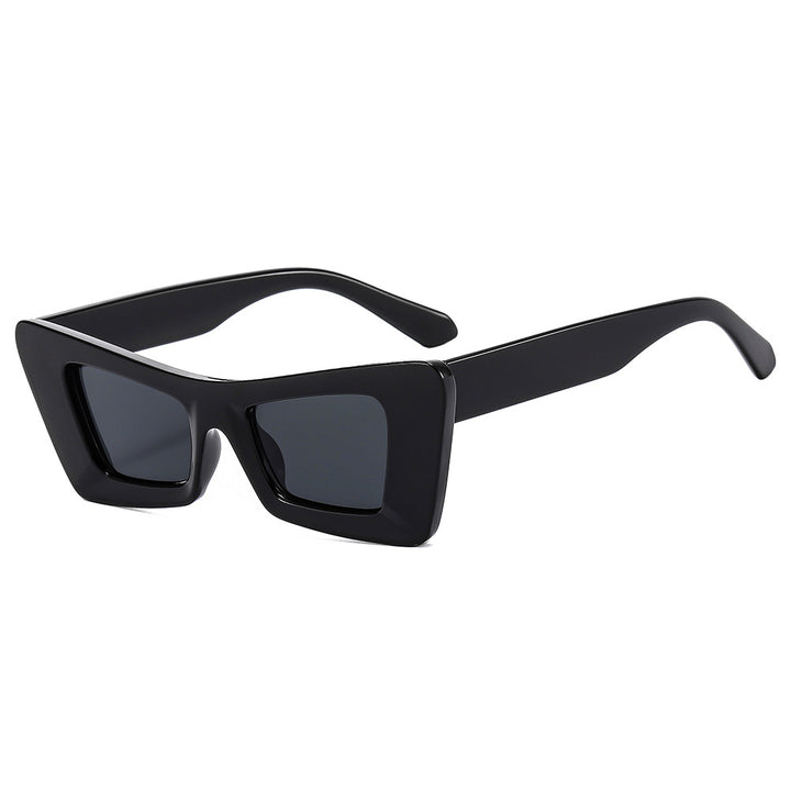 Ladies eye-catching designer sunglasses with modern prism frame Stornfield