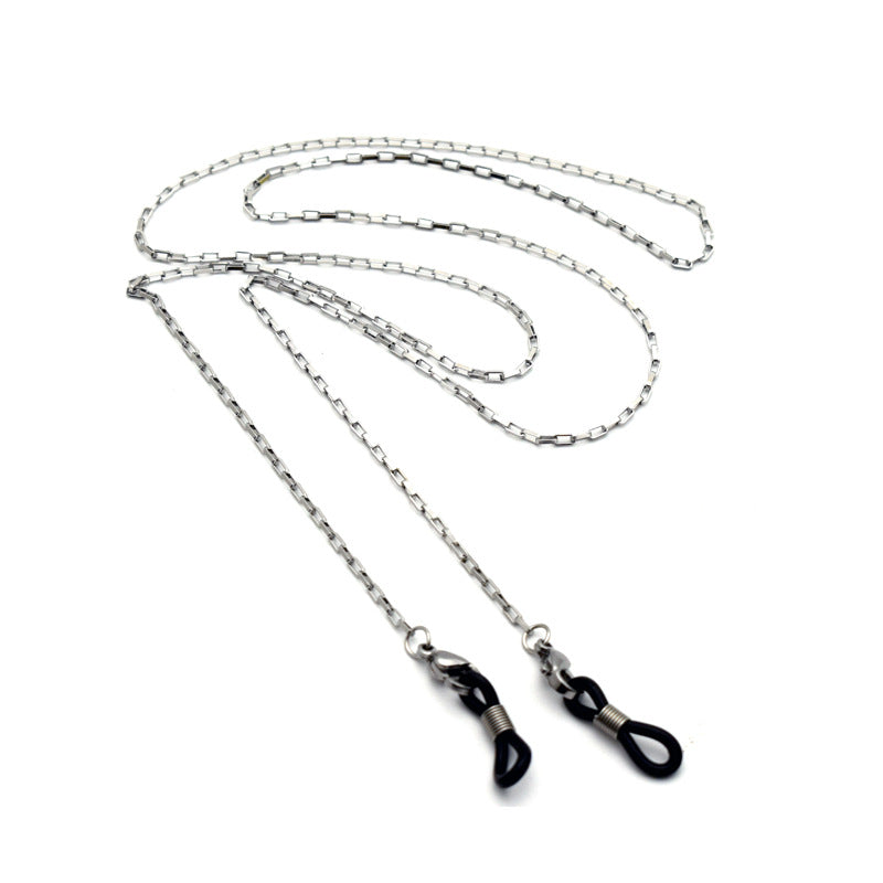 Sleek Silver Chain Eyewear Holder Stornfield
