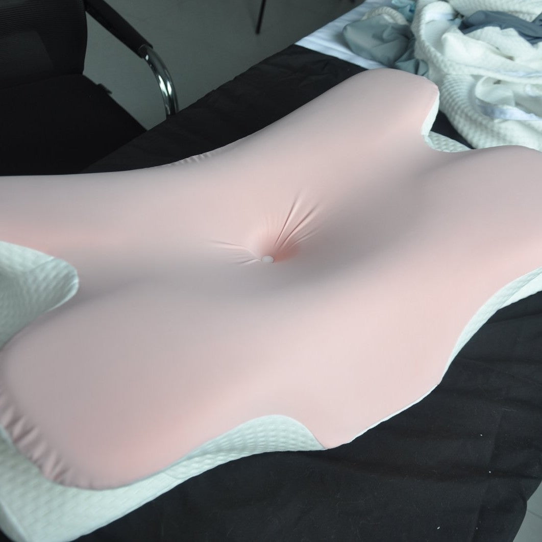 Ergonomic contour pillow with cooling surface Stornfield