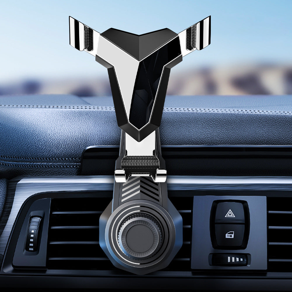 Adjustable gravity air vent smartphone car mount with full rotation joint Stornfield