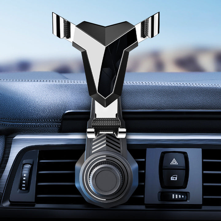 Adjustable gravity air vent smartphone car mount with full rotation joint Stornfield