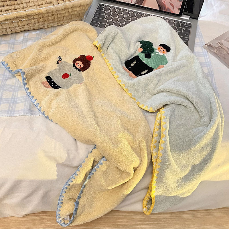 Cozy sauna blanket with playful design Stornfield