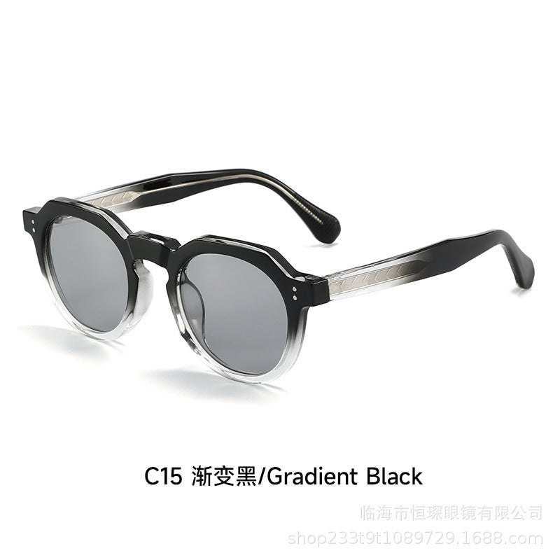 Ladies stylish sunglasses with unique octagonal frame Stornfield