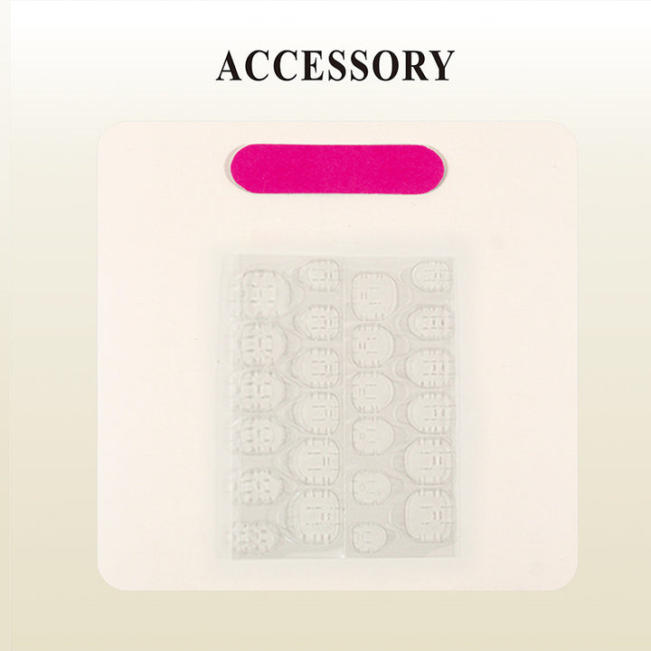 Artificial nails with extravagant designs and glitter accents Stornfield