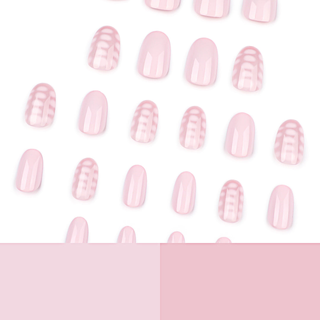 Artistic nail art with elegant lines and delicate design Stornfield