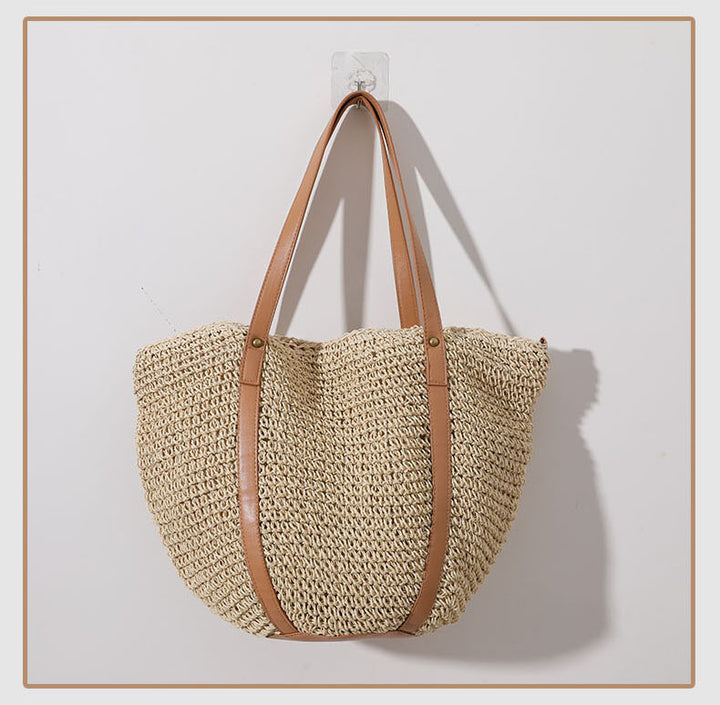 Large Braided Tote Bag with Adjustable Straps Stornfield