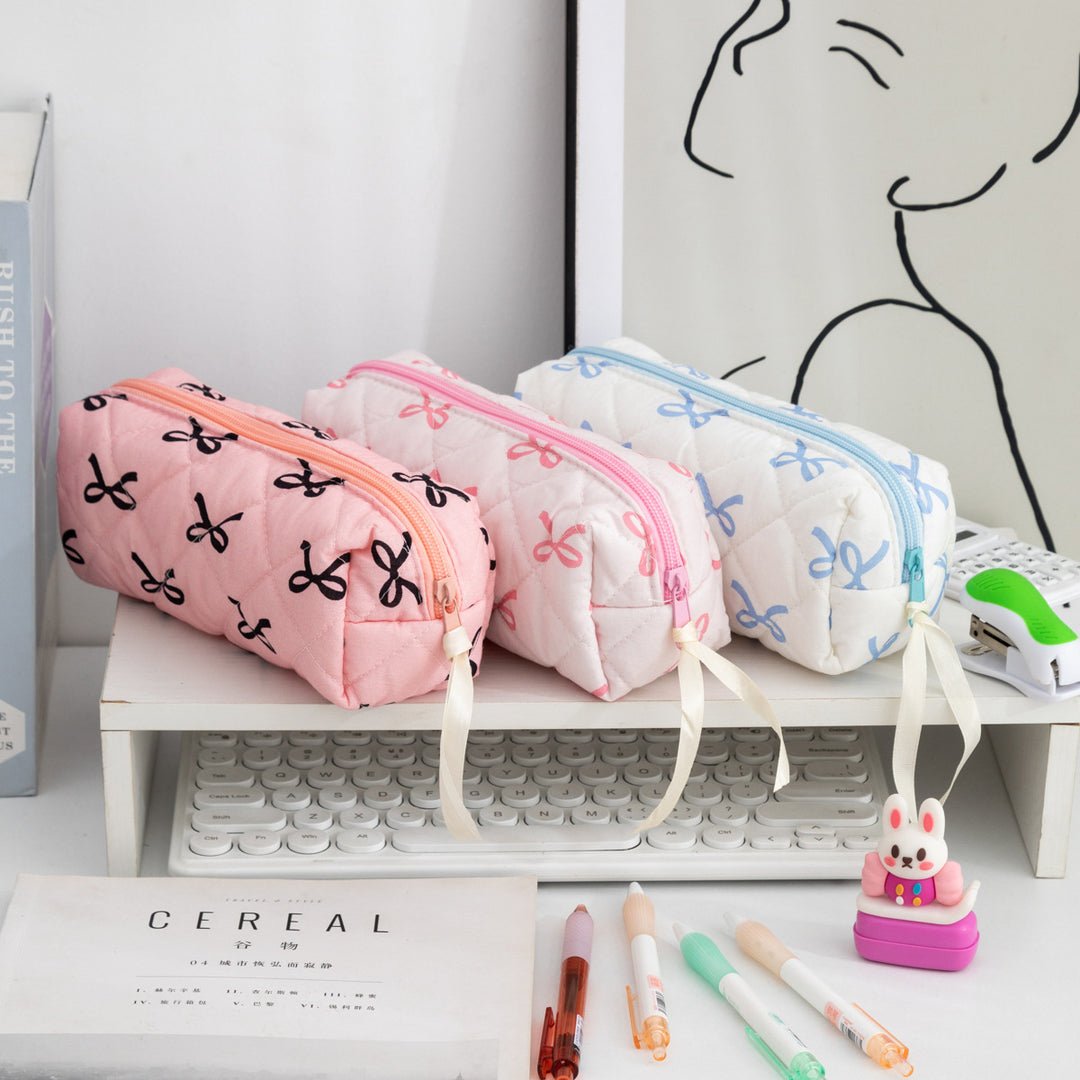 Quilted Scissors Print Pencil Case Stornfield