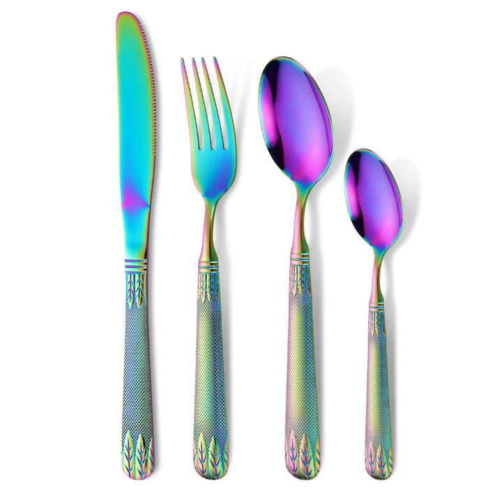 Elegant teaspoon with artistic handle design Stornfield